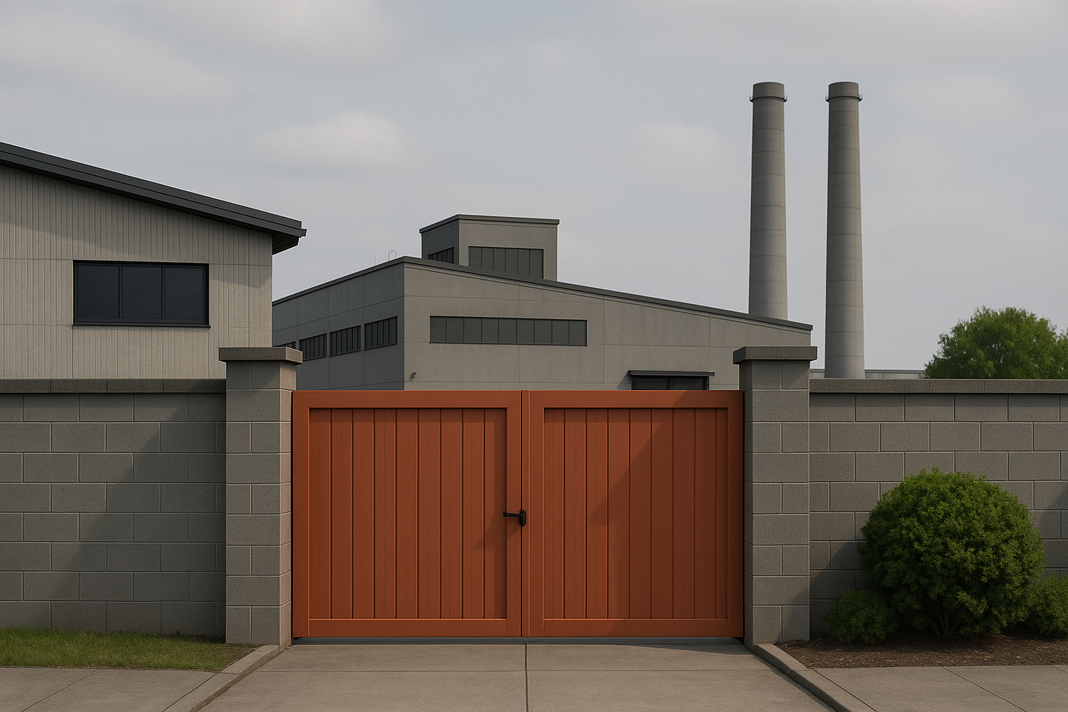 Industry Main Entrance